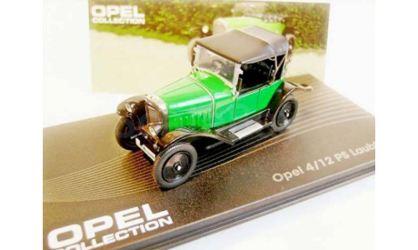 1:43 Opel 4/12HP Laubfrosch Boat-Tail 1924-26 IXO, масштабная модель, scale43