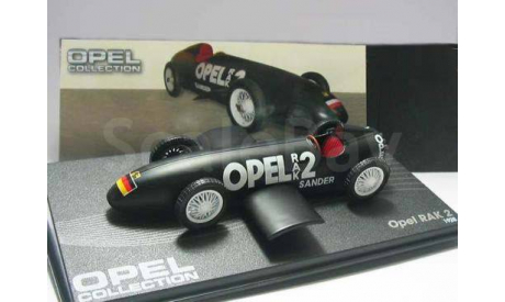 1/43 Opel Rak2 Sander 1928 Rockets 238kmh, масштабная модель, scale43, IXO