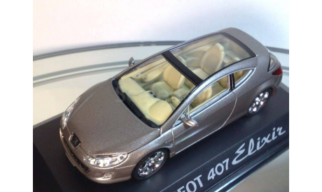 1:43 Peugeot 407 Elixir Concept Car, масштабная модель, scale43, Norev