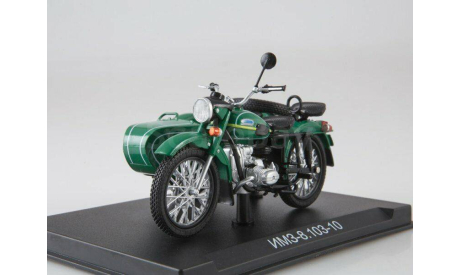 Наши мотоциклы №1, ИМЗ-8.103-10, масштабная модель мотоцикла, УРАЛ, MODIMIO, scale24