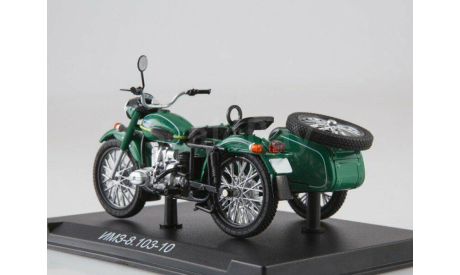 Наши мотоциклы №1, ИМЗ-8.103-10, масштабная модель мотоцикла, УРАЛ, MODIMIO, scale24