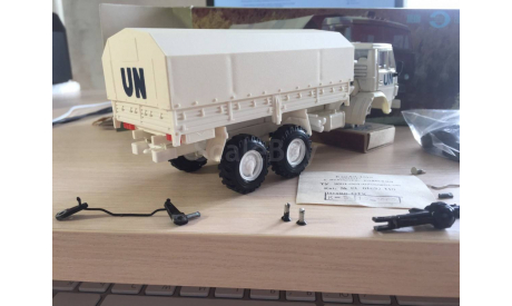 ЛОТ № 6 Элекон. КамАЗ 4310 ООН. Поворотный мост., масштабная модель, 1:43, 1/43
