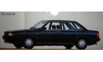 Audi 80 - Японский дилерский каталог 20 стр., литература по моделизму