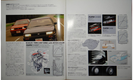 Nissan Bluebird U12 - Японский каталог 31 стр., литература по моделизму