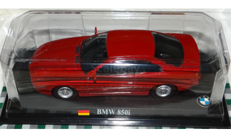 BMW 850i (E31), 1:43, Журнальная серия Японии, масштабная модель, Del Prado (серия Городские автомобили), scale43