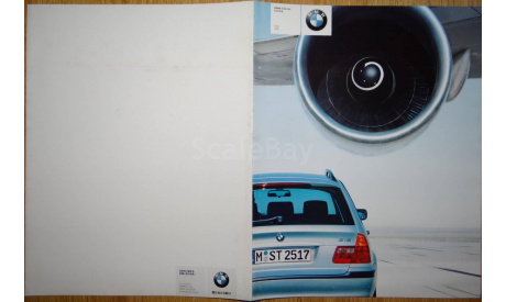 BMW E46 - Японский каталог 8 стр., литература по моделизму