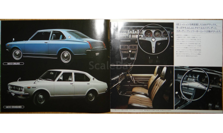 Toyota Carina A10 - Японский каталог 26 стр., литература по моделизму