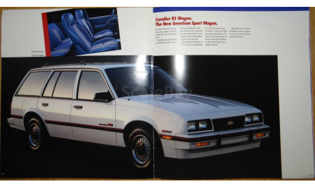 Chevrolet Cavalier - Американский каталог, 24 стр., литература по моделизму