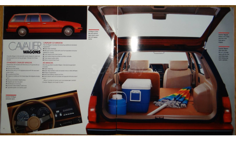 Chevrolet Cavalier - Американский каталог, 24 стр., литература по моделизму