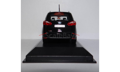 Ford C-Max Grand (2010), модель 1:43, Minichamps, масштабная модель, scale43