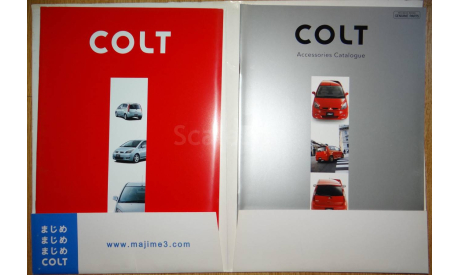 Mitsubishi Colt - Японский каталог, 42 стр. +Вкладка, литература по моделизму