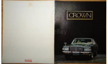 Toyota Crown 100-й серии - Японский каталог, 34 стр., литература по моделизму