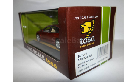 Toyota Aristo S161, 1:43, модель Tosa (J-Collection), масштабная модель, scale43