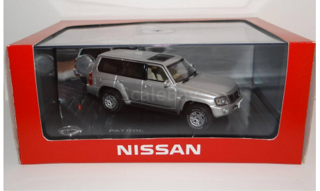 Nissan Patrol Y61, 1:43, модель Kyosho, масштабная модель, 1/43