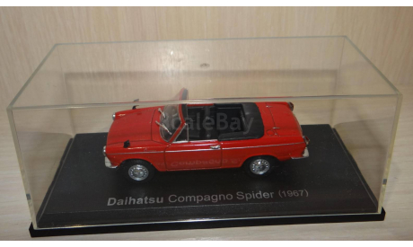 Daihatsu Compagno Spyder (1967), 1:43, журнальная серия Японии (уценка), масштабная модель, Datsun, Norev, scale43