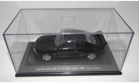 Nissan Skyline R33 GTR, 1:43, Ebbro, масштабная модель, scale43