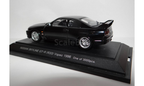 Nissan Skyline R33 GTR, 1:43, Ebbro, масштабная модель, scale43