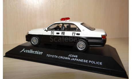Toyota Crown 171, 1:43, модель Japan Police, J-Collection, масштабная модель, scale43