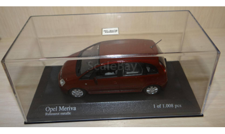 Opel Meriva (2003), 1:43, Minichamps, масштабная модель, scale43