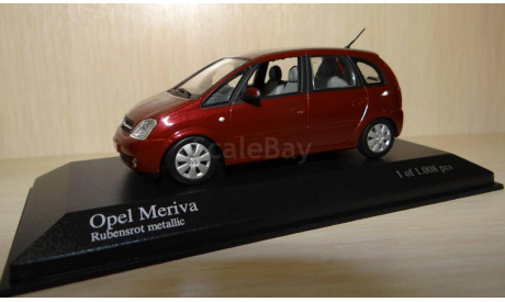 Opel Meriva (2003), 1:43, Minichamps, масштабная модель, scale43
