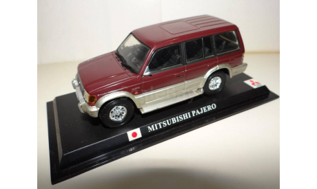 Mitsubishi Pajero 1:43, Журнальная серия Японии (без зеркал)  (Уценка), масштабная модель, Toyota, Del Prado (серия Городские автомобили), scale43
