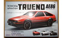 Toyota Trueno AE86 , 1:24, Игрушка на радиоуправлении, масштабная модель, Peanuts Club, scale24