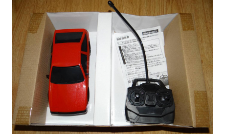 Toyota Trueno AE86 , 1:24, Игрушка на радиоуправлении, масштабная модель, Peanuts Club, scale24