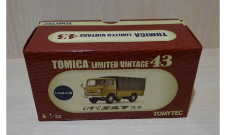 Isuzu Elf, 1:43, модель грузовика Tomica, масштабная модель, Tomica Limited, 1/43