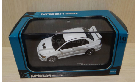 Mitsubishi Lancer Evolution VII, 1:43, модель MTech, масштабная модель, Epoch MTECH, 1/43