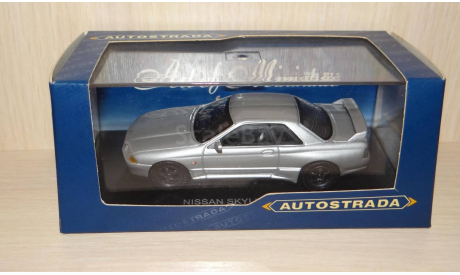 Nissan Skyline R32 GTR, 1:43, модель Autostrada, масштабная модель, scale43