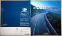 Mitsubishi Challenger - Японский каталог, 24 стр., литература по моделизму