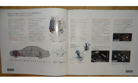 Honda Inspire CC2/CC3 - Японский каталог 18 cтр., литература по моделизму