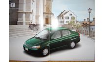 Toyota Platz - Японский каталог 31 стр., литература по моделизму