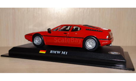 BMW M1 (E34), 1:43, Журнальная серия Японии, масштабная модель, Del Prado (серия Городские автомобили), scale43