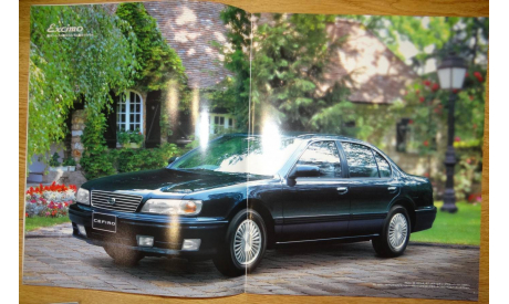 Nissan Cefiro A32 Sedan - Японский каталог, 43стр. +вкладка 8стр., литература по моделизму