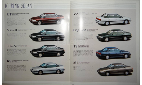 Subaru Legacy BC/BG - Японский каталог, 11 стр., литература по моделизму