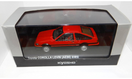 Toyota Corolla Levin AE86, 1:43, Kyosho (без зеркала), масштабная модель, scale43