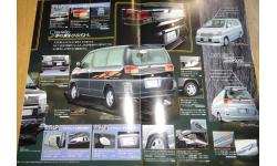 Nissan Elgrand Е50 - Японский каталог опций 8 стр.