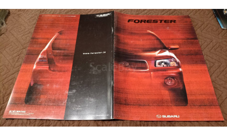 Subaru Forester SG5 - Японский каталог, 37стр., литература по моделизму