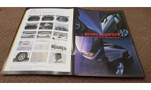 Toyota Caldina 215-й серии - Японский каталог опций 5 стр., литература по моделизму