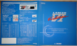 Mitsubishi Lancer Evolution VI - Японский каталог опций, 4 стр.
