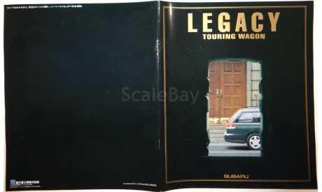 Subaru Legacy Wagon - Японский каталог, 43 стр., литература по моделизму