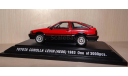 Toyota Corolla Levin AE86, модель Ebbro, 1:43, масштабная модель, scale43