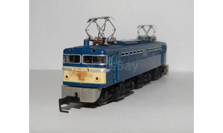 Локомотив KATO EF65 масштаб N Япония, железнодорожная модель, scale160