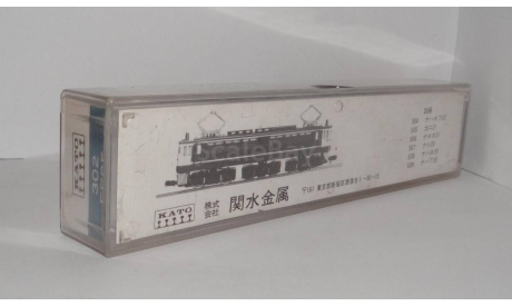 Локомотив KATO EF65 масштаб N Япония, железнодорожная модель, scale160