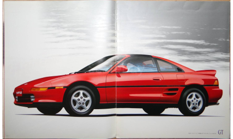 Toyota MR2 W20 - Японский каталог, 21 стр., литература по моделизму