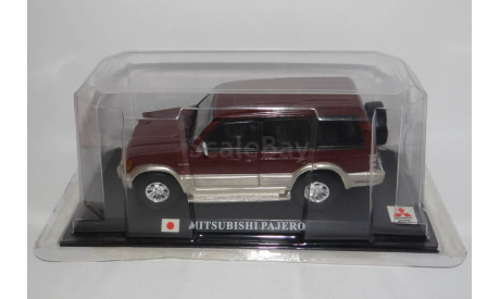 Mitsubishi Pajero 1:43, Журнальная серия Японии, масштабная модель, Del Prado (серия Городские автомобили), scale43
