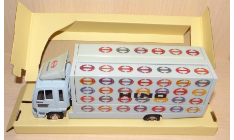 Hino Ranger - Модель Японского грузовика, 1:43, масштабная модель, Toyota, Epoch MTECH, scale43