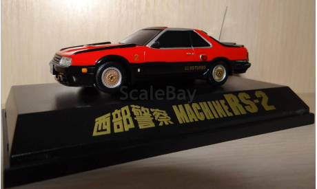 Nissan Skyline R30 RS-2, Japan Police, 1:43, Aoshima (Уценка), масштабная модель, scale43