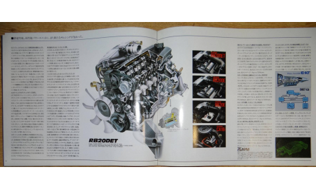 Nissan Skyline R32 - Японский каталог! 35 стр., литература по моделизму